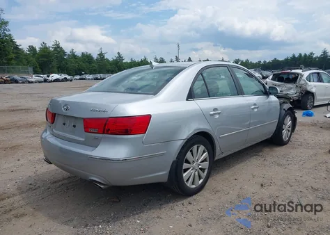 2009 Hyundai Sonata Limited V6 z USA, uszkodzony, nr VIN 5NPEU46F09H552255